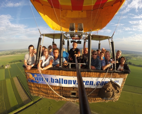 Ballonvaart vanaf Nieuwe Niedorp